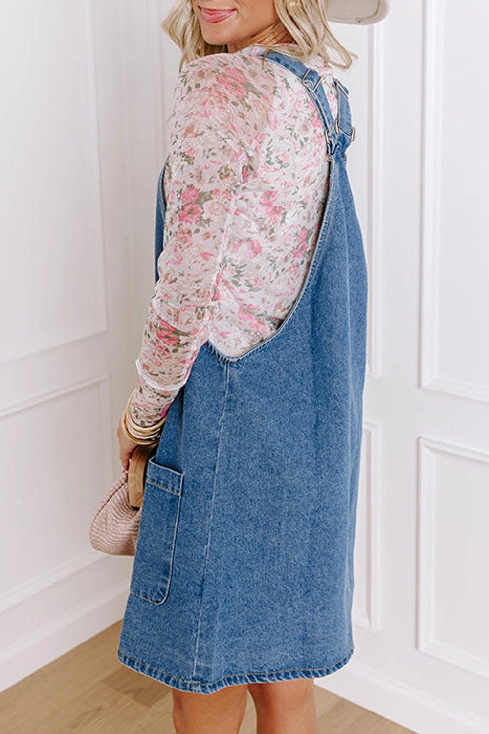 Denim Button Up Dress